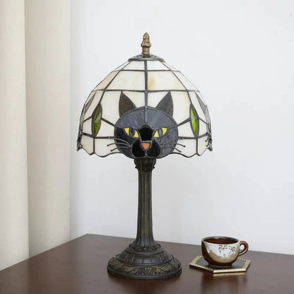 Handmade Black Cat Lamp