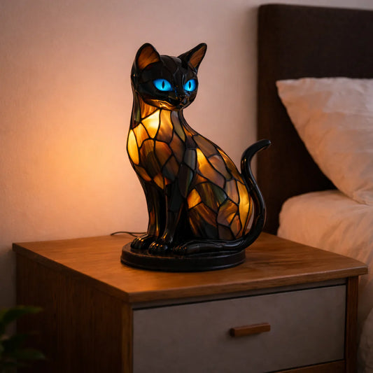 Handmade Cat Lamp